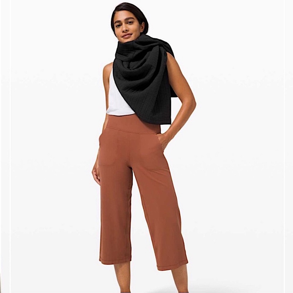 NEW Lululemon Vinyasa Scarf in Rulu Herringbone NWOT